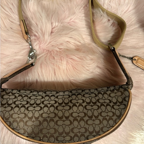 Y2K Coach Canvas Fanny Pack - Picture 1 of 7